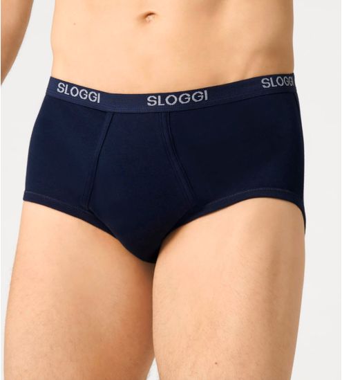 Slip Sloggi pour homme : Maxi Basic MARINE 80