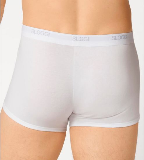 Boxer pour homme : sloggi basic BLANC 03