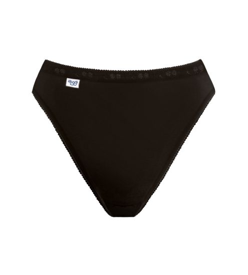 Lot de 4 Sloggi Basic+ Tai NOIR 04