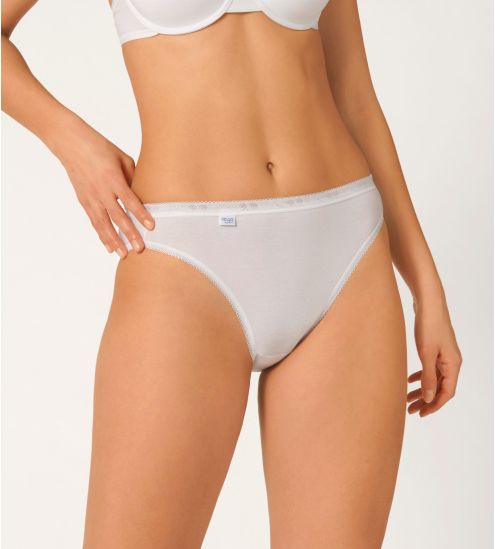 Lot de 4 Sloggi Basic+ Tai Blanc BLANC 03