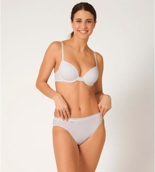 Lot de 4 Sloggi Basic+ Tai Blanc BLANC 03