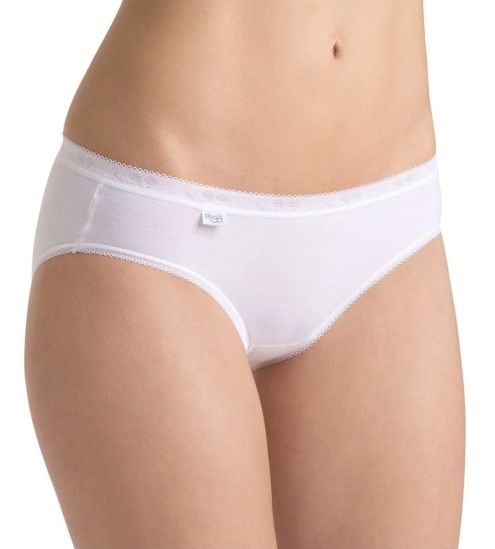 Lot de 4 Sloggi Basic+ Mini BLANC 03
