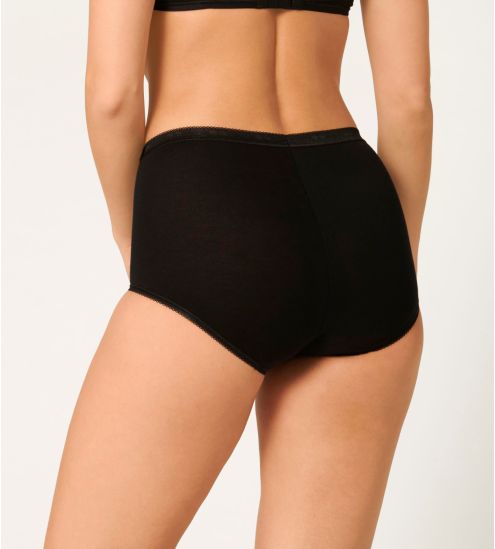 Lot de 4 Sloggi Basic+ Maxi NOIR 04