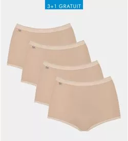 Lot de 4 Sloggi Basic+ Maxi CHAIR 26