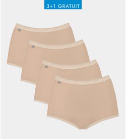 Lot de 4 Sloggi Basic+ Maxi CHAIR 26