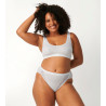 Lot de 4 slips Sloggi Chic Tai BLANC
