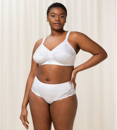 Soutien gorge sans armatures Doreen + Cotton BLANC