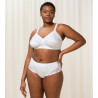 Soutien gorge sans armatures Doreen + Cotton BLANC