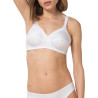 Soutien gorge sans armatures Doreen + Cotton BLANC