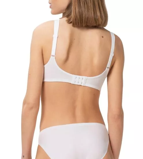 Soutien gorge sans armatures Doreen + Cotton BLANC
