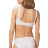Soutien gorge sans armatures Doreen + Cotton BLANC