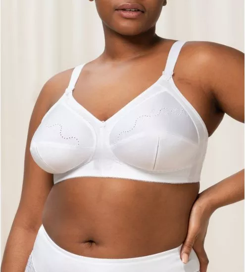 Soutien gorge sans armatures Doreen + Cotton BLANC