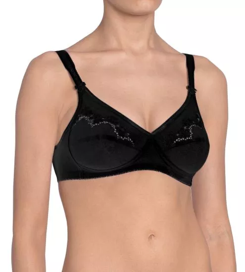 Soutien-gorge Triumph Élasti Cross + Cotton noir