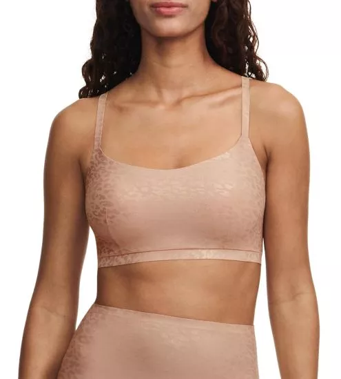 Brassière à coques Softstretch imprimé Leo Scintillant