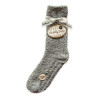 CHAUSSETTES ANTIGLISSE SPA UNI 0915 grey mettallic melange GRIS