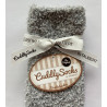 CHAUSSETTES ANTIGLISSE SPA UNI 0915 grey mettallic melange GRIS