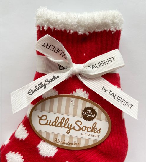 Chaussettes Daisy Lined Red/ Off-White