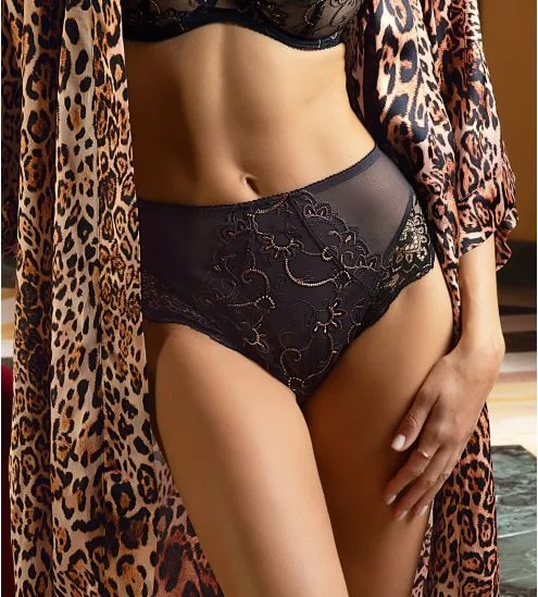 Culotte haute Fauve Amour Ambre Panthère