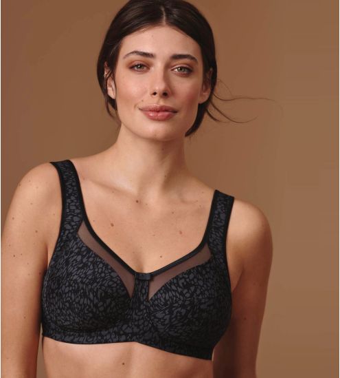 Soutien-gorge sans armatures TopComfort Clara Art Noir