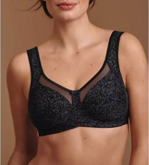 Soutien-gorge sans armatures TopComfort Clara Art Noir