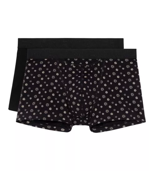 Lot de 2 boxers Joan Imprimé Noir