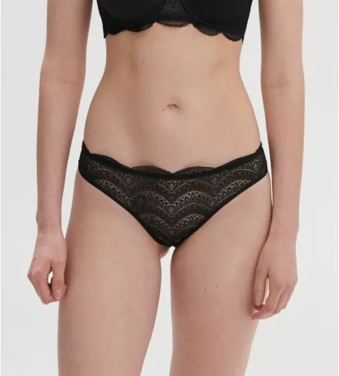 Slip brésilien Karma Noir