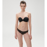 Tanga en dentelle Karma Noir 015