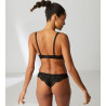 Tanga en dentelle Karma Noir 015