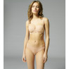 Tanga en dentelle Karma 739 Peau Rosée