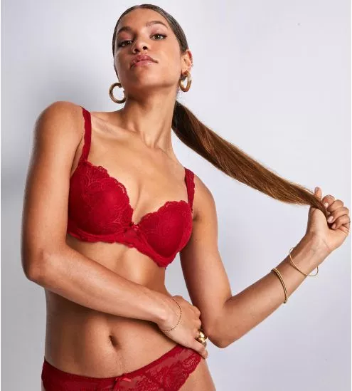 Soutien-gorge push-up coque Danse des Sens Irresistible Red