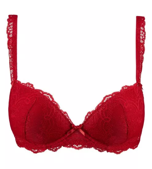Soutien-gorge push-up coque Danse des Sens Irresistible Red