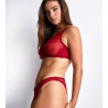 Soutien-gorge triangle plunge Danse des Sens Irresistible Red