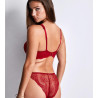Soutien-gorge triangle plunge Danse des Sens Irresistible Red