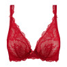 Soutien-gorge triangle plunge Danse des Sens Irresistible Red