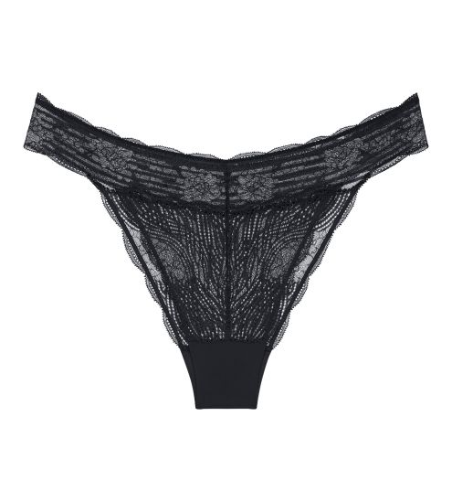 Slip Brésilien Lift Smart Highleg Noir