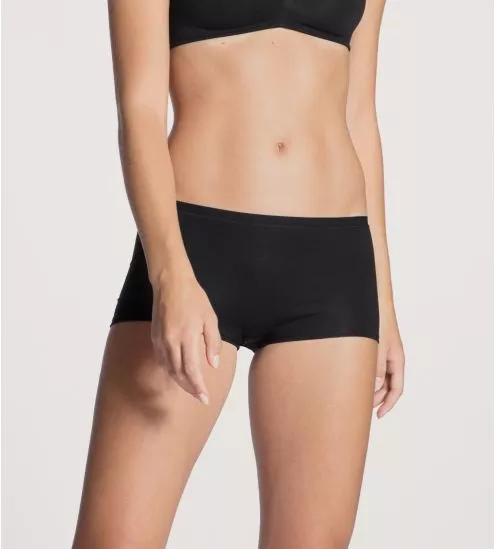 Shorty coton Supima Natural Comfort NOIR