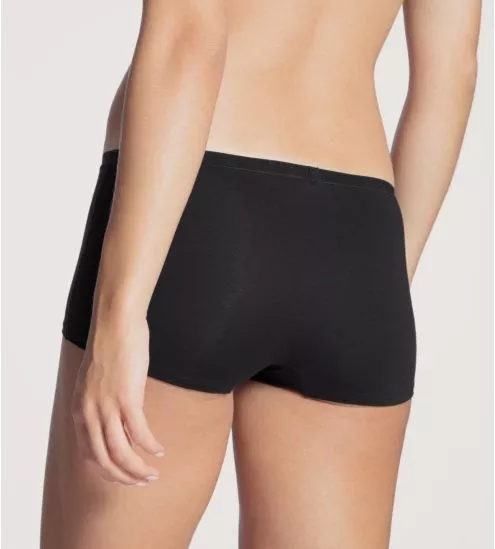Shorty coton Supima Natural Comfort NOIR