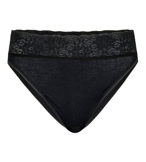 Slip en dentelle Calida pour femme NOIR 992