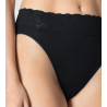 Slip en dentelle Calida pour femme NOIR 992