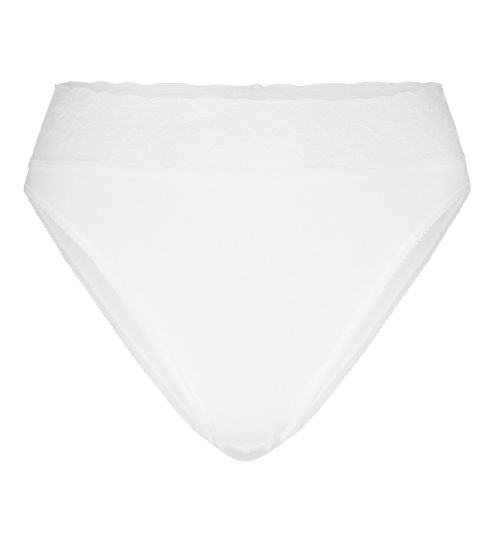 Slip en dentelle Calida pour femme BLANC 001