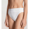 Slip en dentelle Calida pour femme BLANC 001