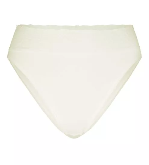 Slip en coton Classic Lycraspitze CHAMPAGNE