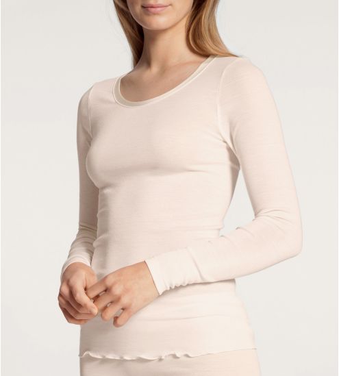 Chemise Laine Soie True Confidence 090 Light Ivory