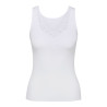 Chemise en coton Calida pour femme BLANC 01