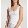 Chemise en coton Calida pour femme BLANC 01