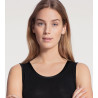 Top bretelles larges pour femme NOIR