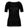 T-shirt true confidence pour femme NOIR