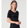 T-shirt true confidence pour femme NOIR