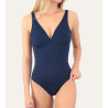 Maillot 1p coupé poitrine Addict BLEU NUIT
