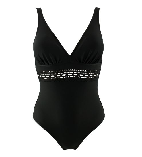 Maillot coupé sous poitrine Darling NOIR 70